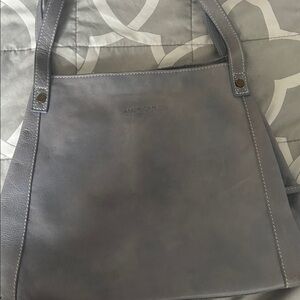 American Leather Co. Slate Shoulder Bag
